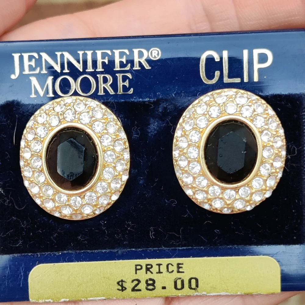 Vintage jennifer moore earrings - Picture 2 of 5